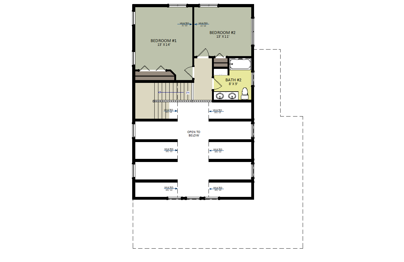 Morrison Second Floor Floor Plan
